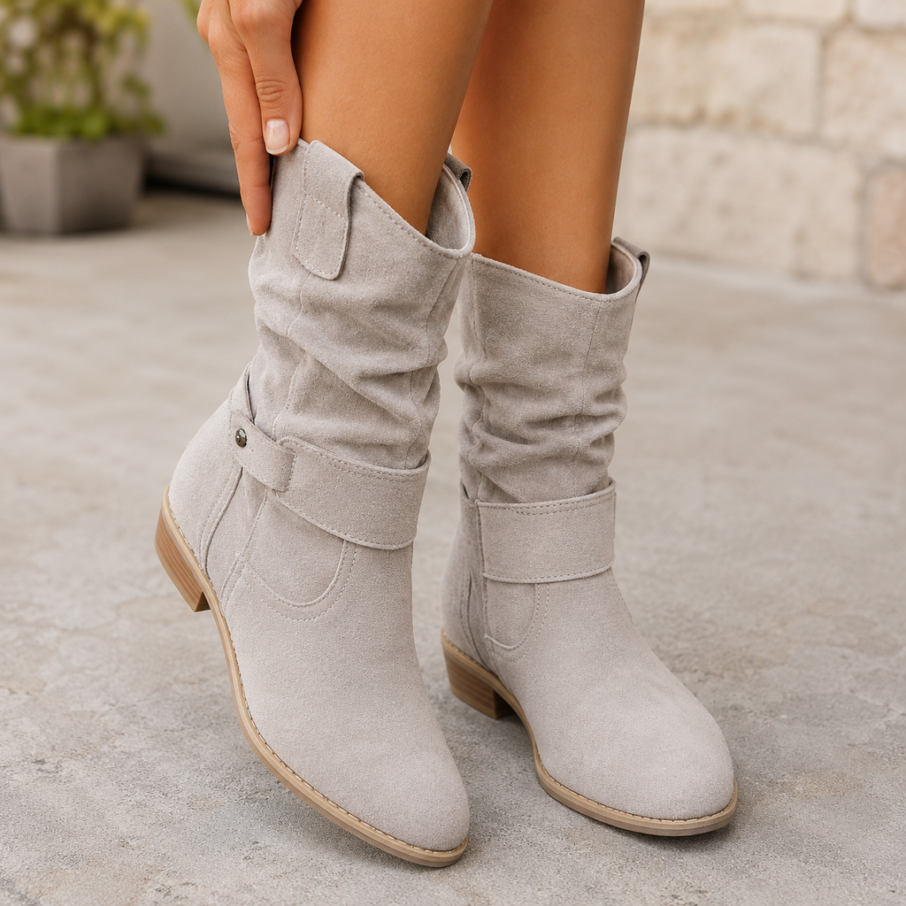 Paula | Damen Orthopädische Stiefel mit Absatz