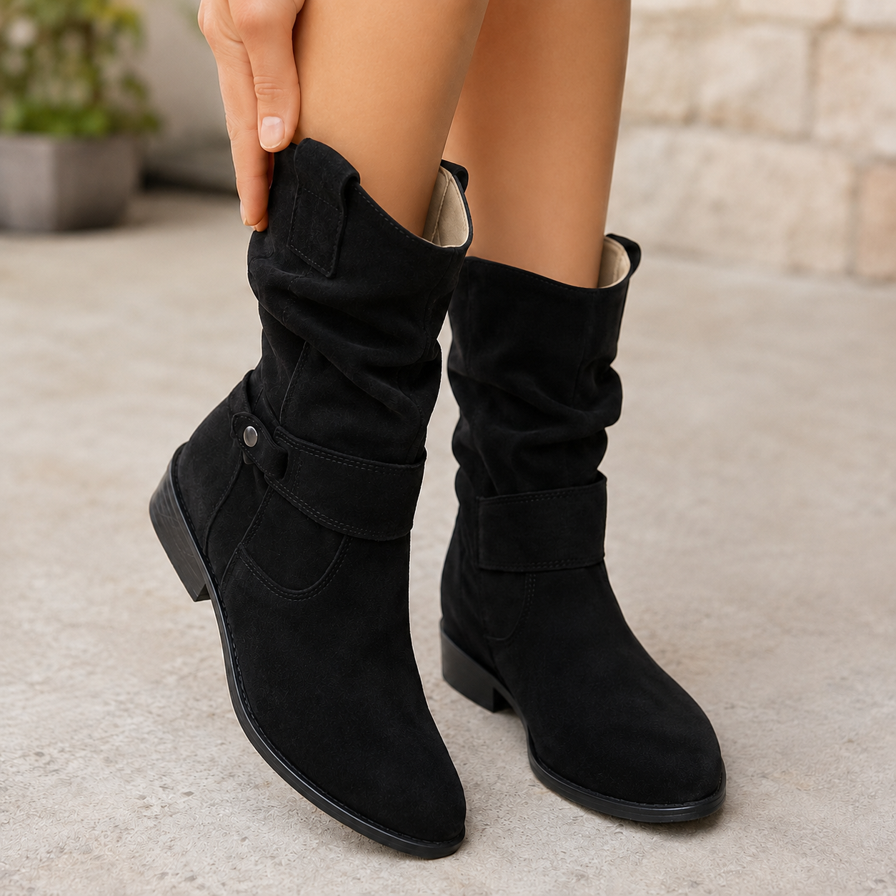 Paula | Damen Orthopädische Stiefel mit Absatz
