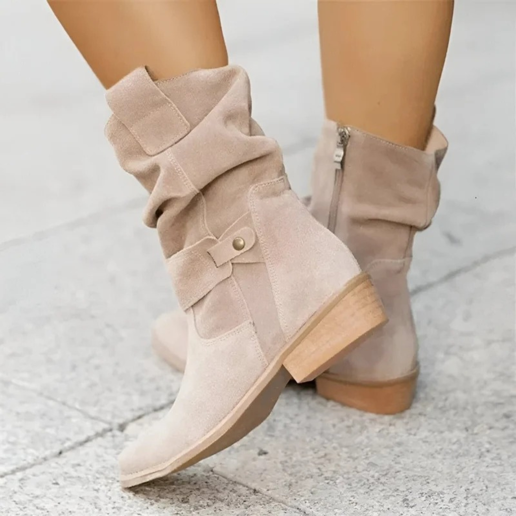 Paula | Damen Orthopädische Stiefel mit Absatz