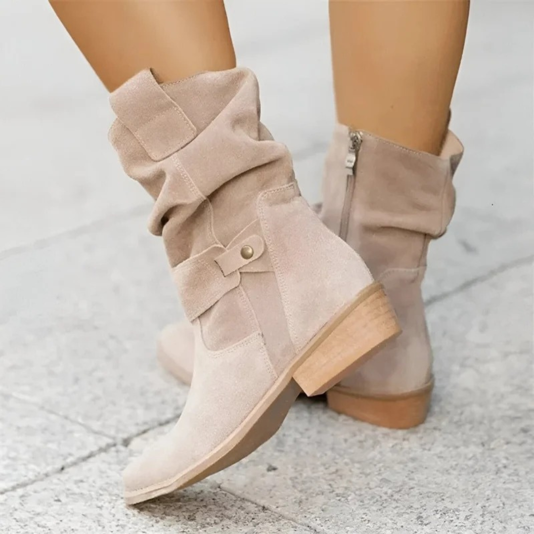 Paula | Damen Orthopädische Stiefel mit Absatz