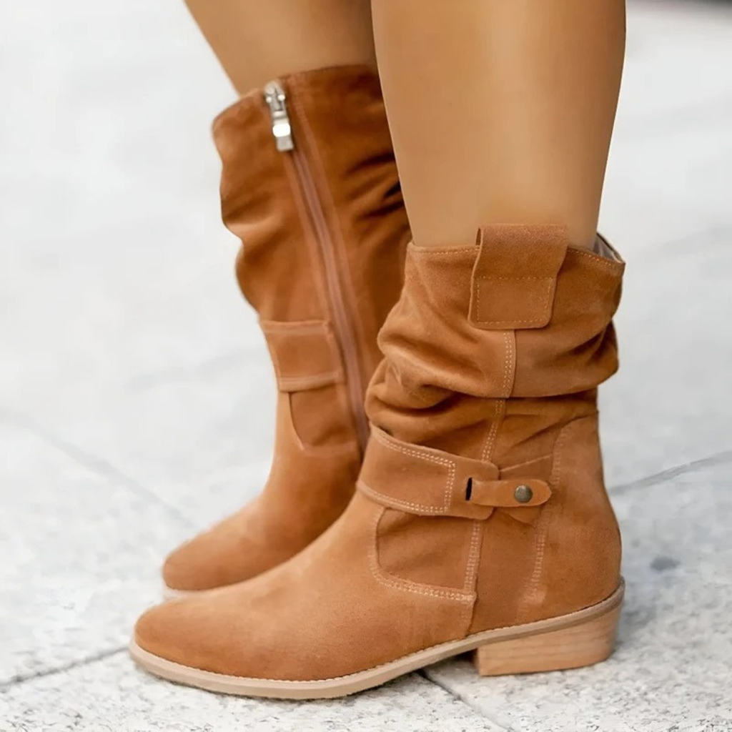 Paula | Damen Orthopädische Stiefel mit Absatz