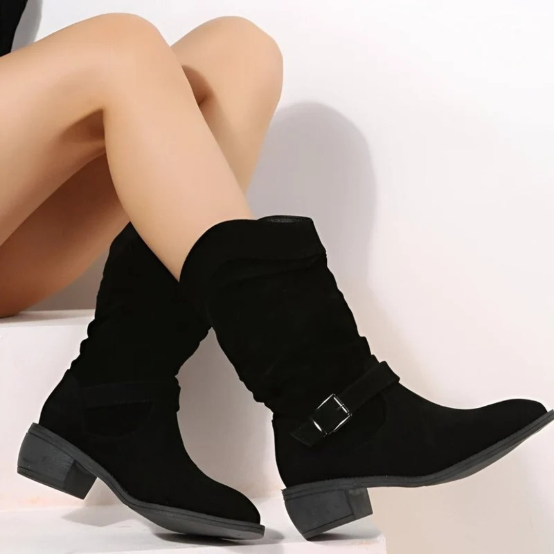 Paula | Damen Orthopädische Stiefel mit Absatz