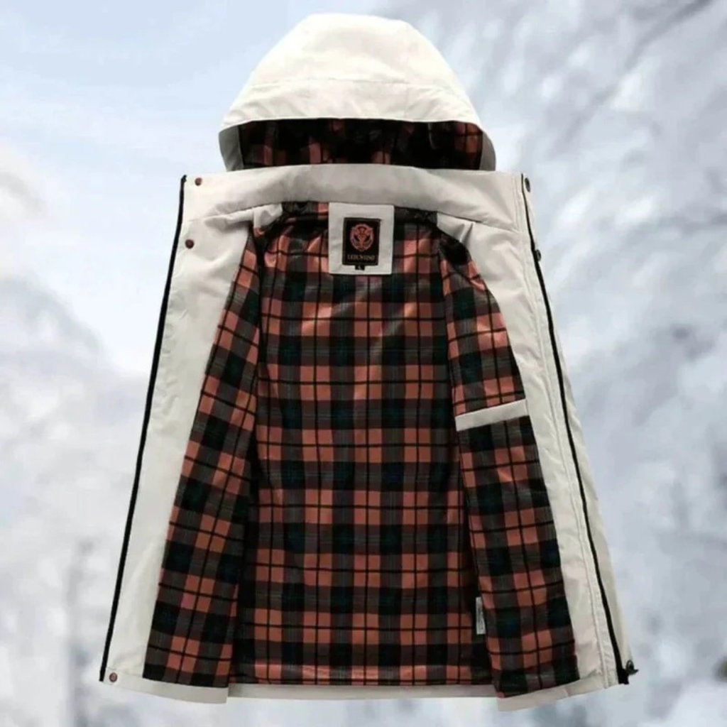 Peer | Herren Wasserdichte Winterjacke mit Kapuze