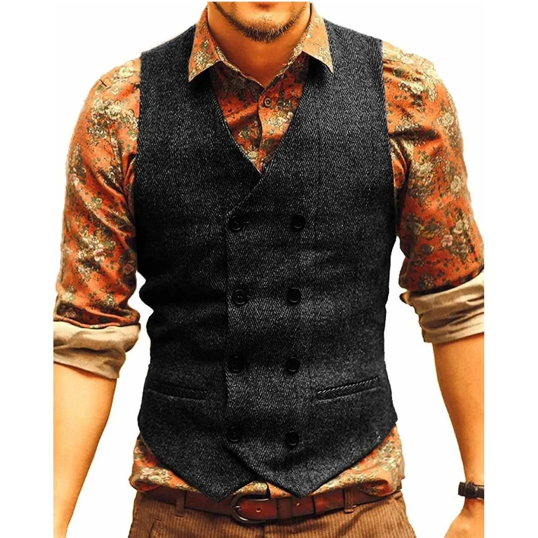 Peter | Herren Trachtenweste im Vintage Stil