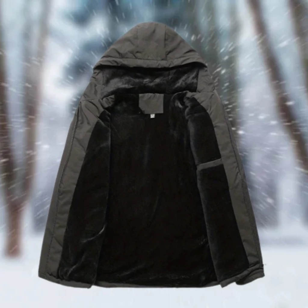 Rafael | Herren Regenjacke Wasserdicht Mit Kapuze Und Wärme Design