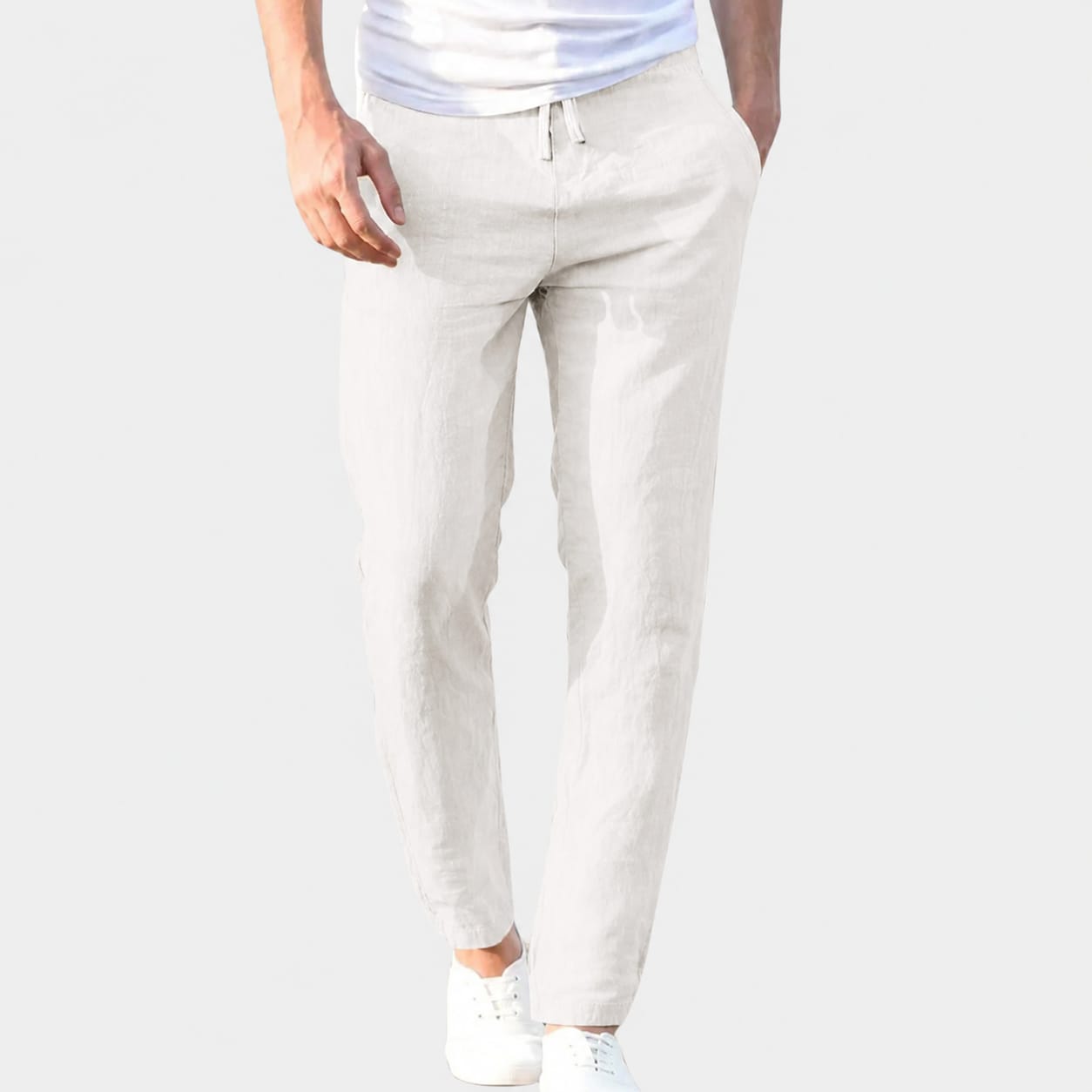 Raimund | Gerade Herren Leinenhose