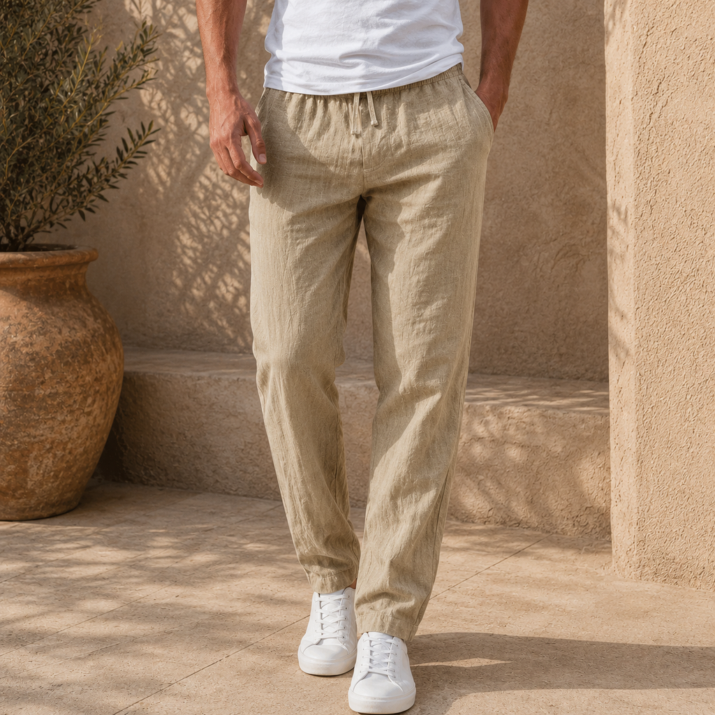 Raimund | Gerade Herren Leinenhose
