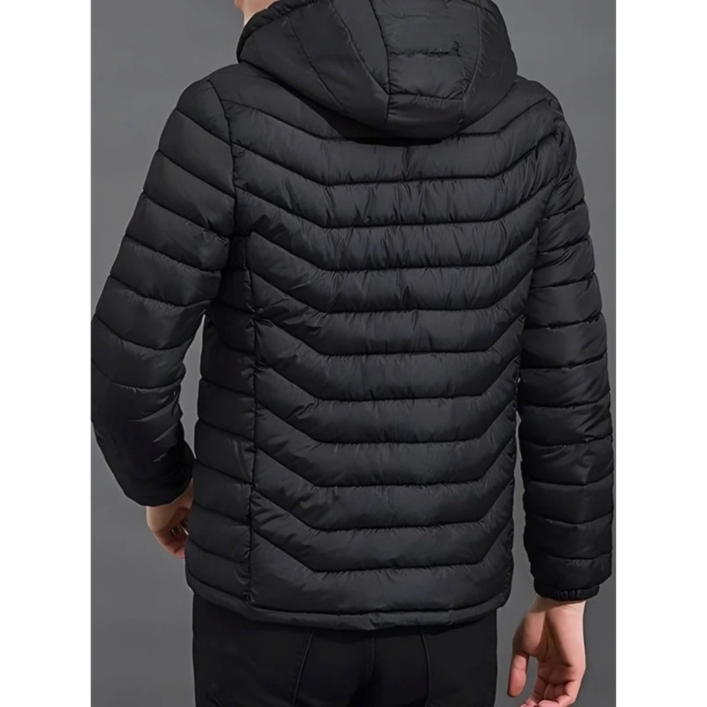 Rainer | Herren Jacke mit Kapuze und Reißverschluss