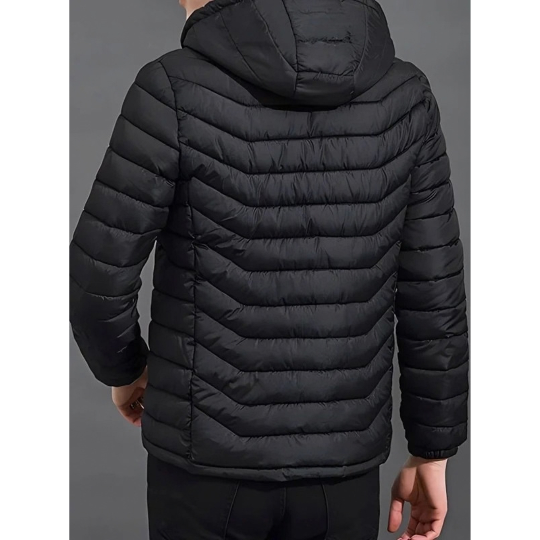 Rainer | Herren Jacke mit Kapuze und Reißverschluss