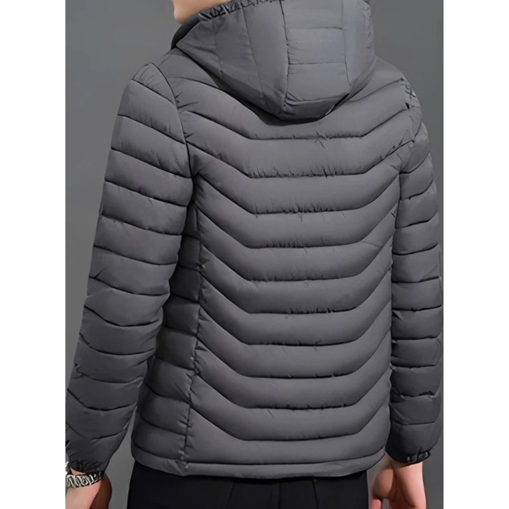 Rainer | Herren Jacke mit Kapuze und Reißverschluss