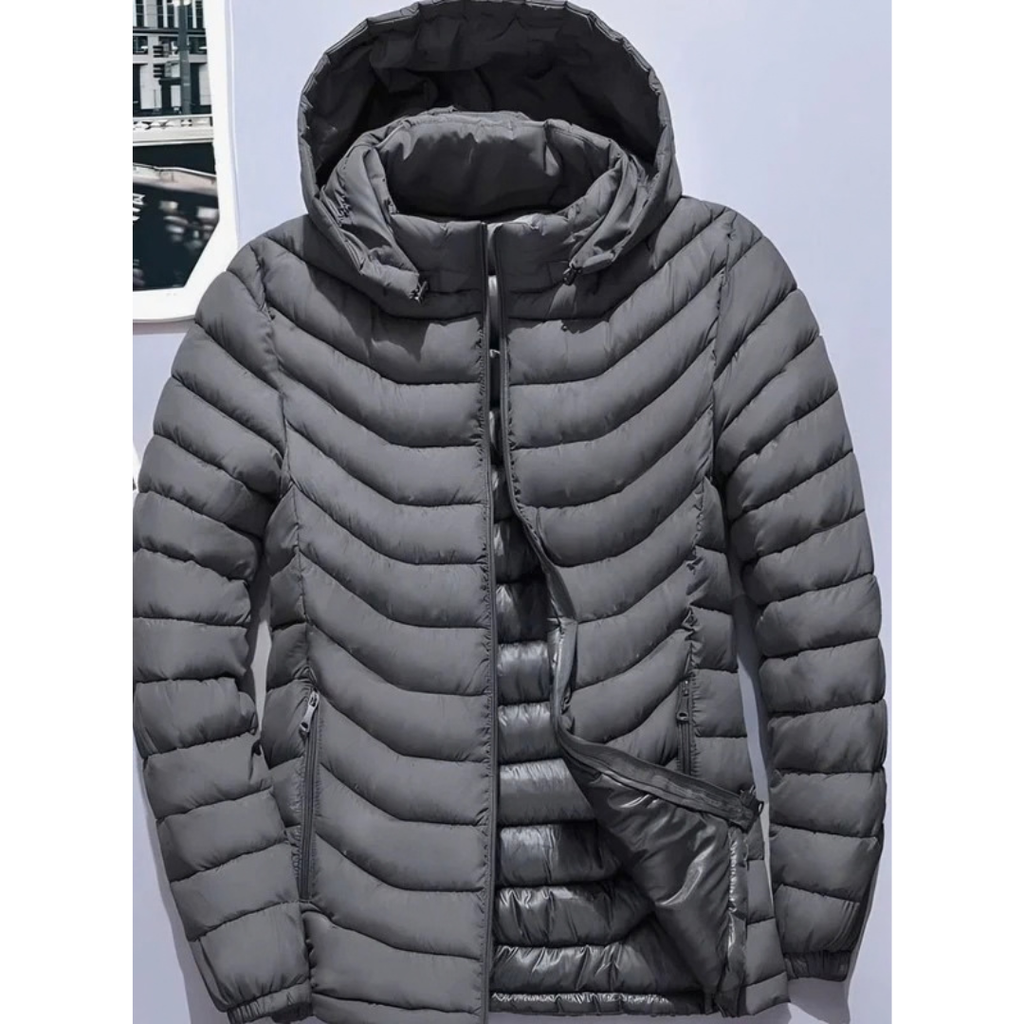 Rainer | Herren Jacke mit Kapuze und Reißverschluss