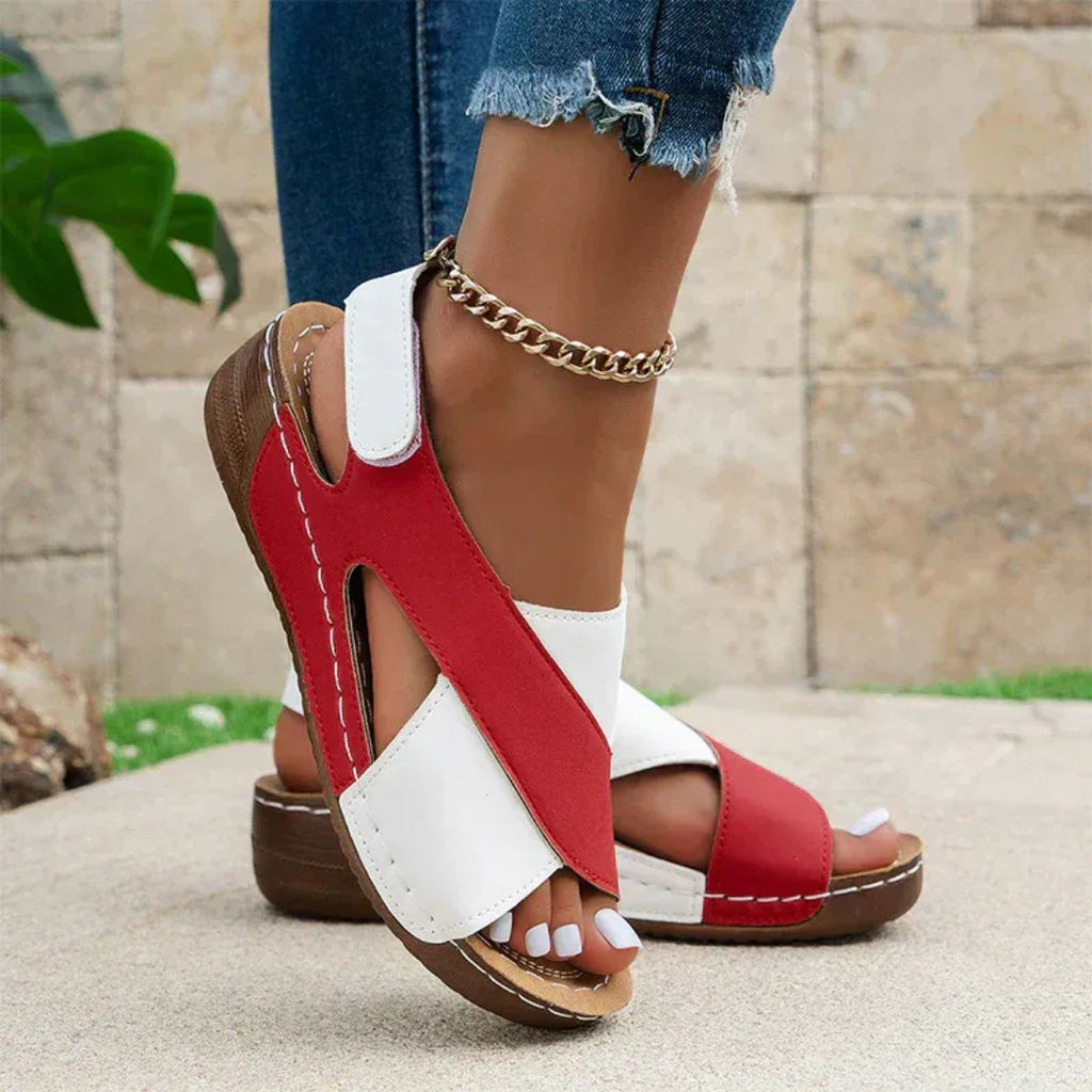 Rania | Moderne Damen Sandalen Sommer bequem leicht Komfort