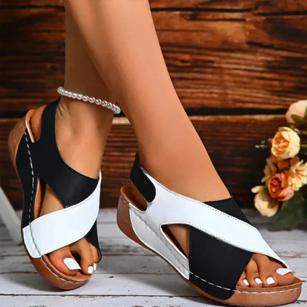 Rania | Moderne Damen Sandalen Sommer bequem leicht Komfort