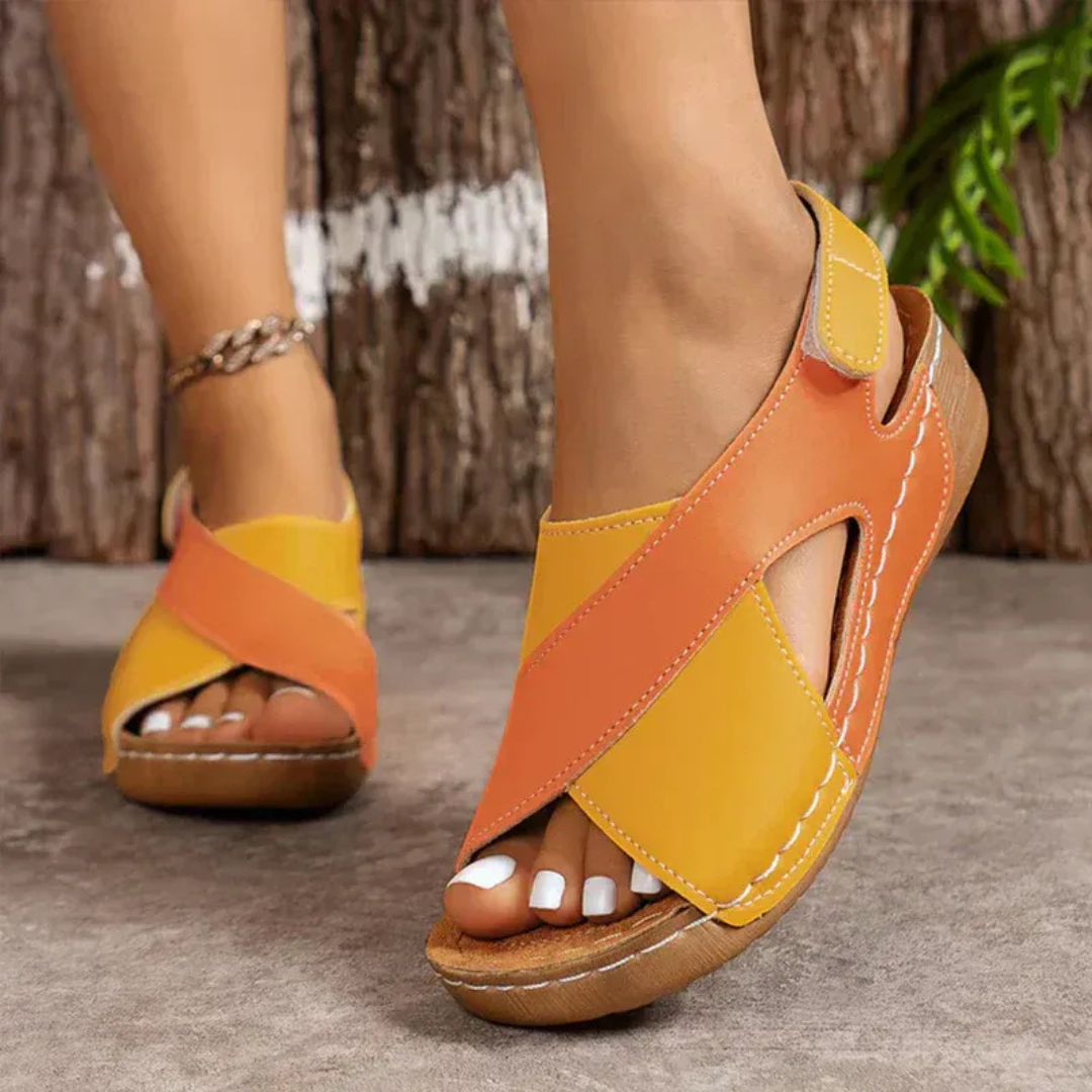 Rania | Moderne Damen Sandalen Sommer bequem leicht Komfort