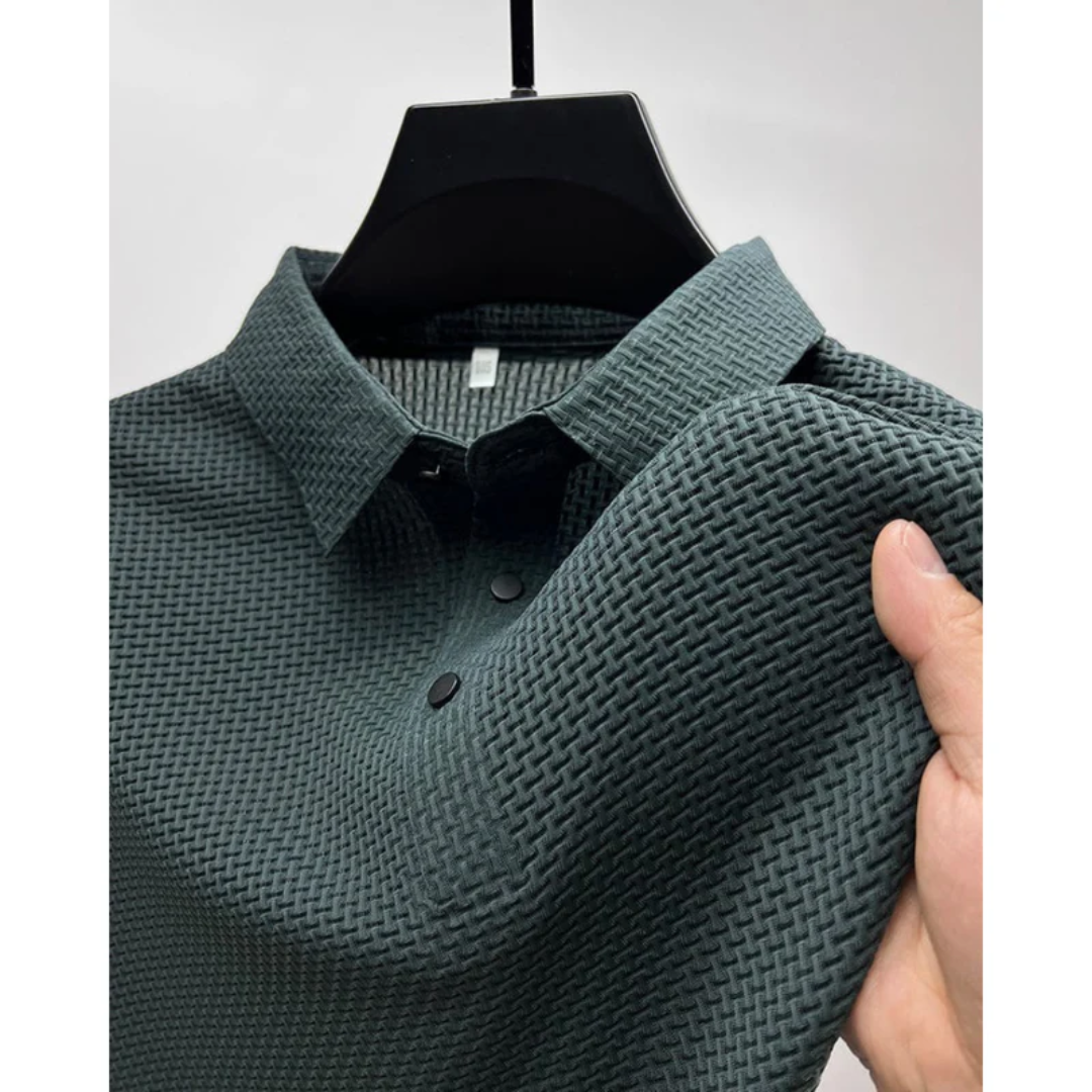 Raphael | Herren Poloshirt Mit Struktur Für Freizeit