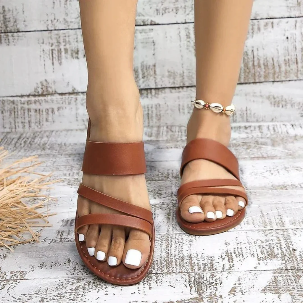Reese | Damen Flache Sandalen Sommer