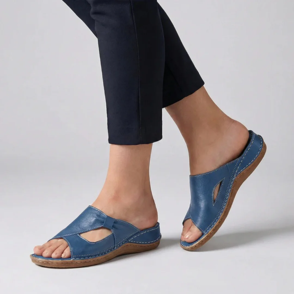 Renata | Damen Elegante Komfort Sandalen Offen