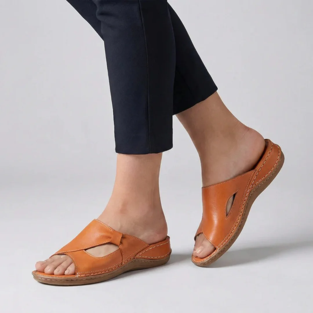 Renata | Damen Elegante Komfort Sandalen Offen