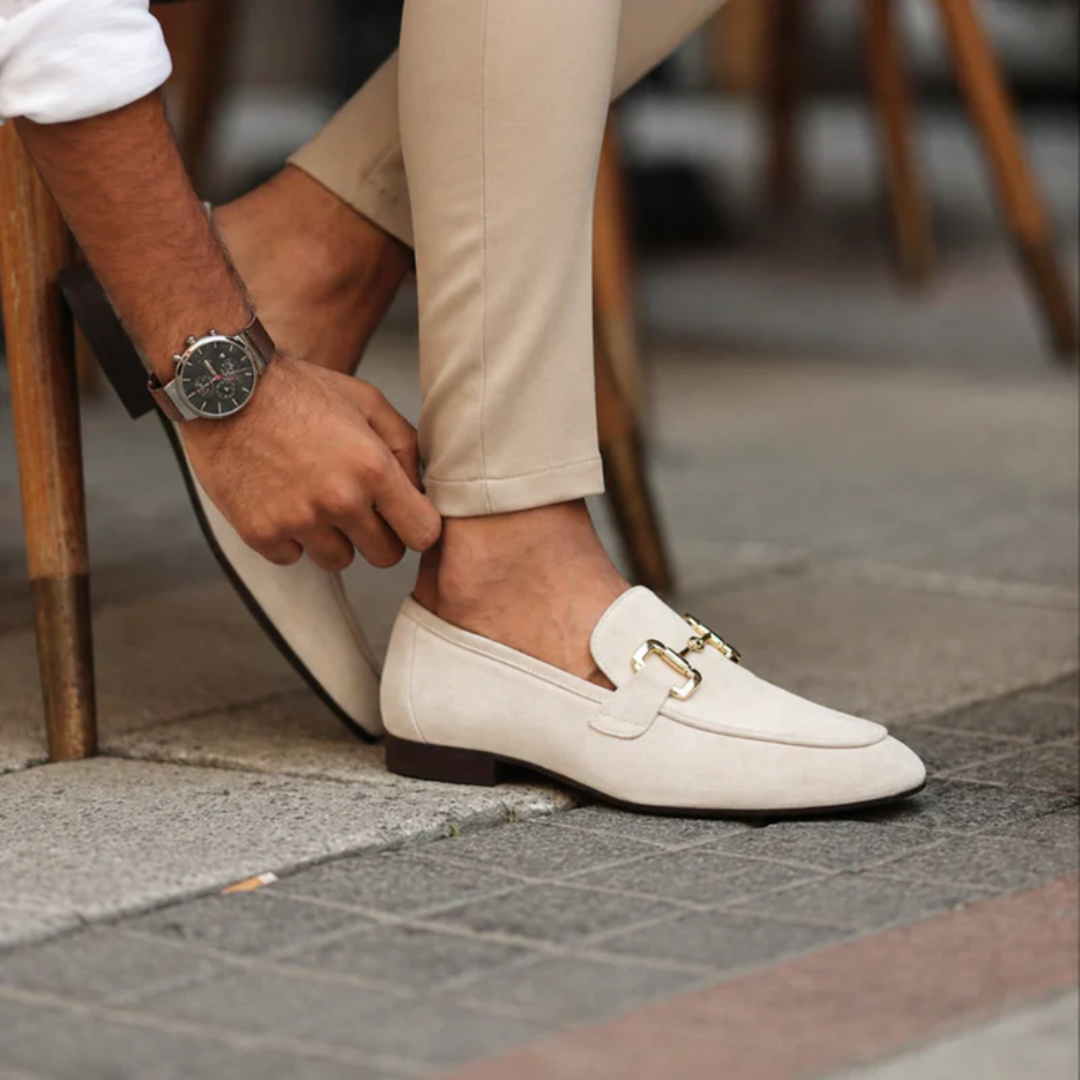 René | Herren Loafer mit Schnalle klassisch