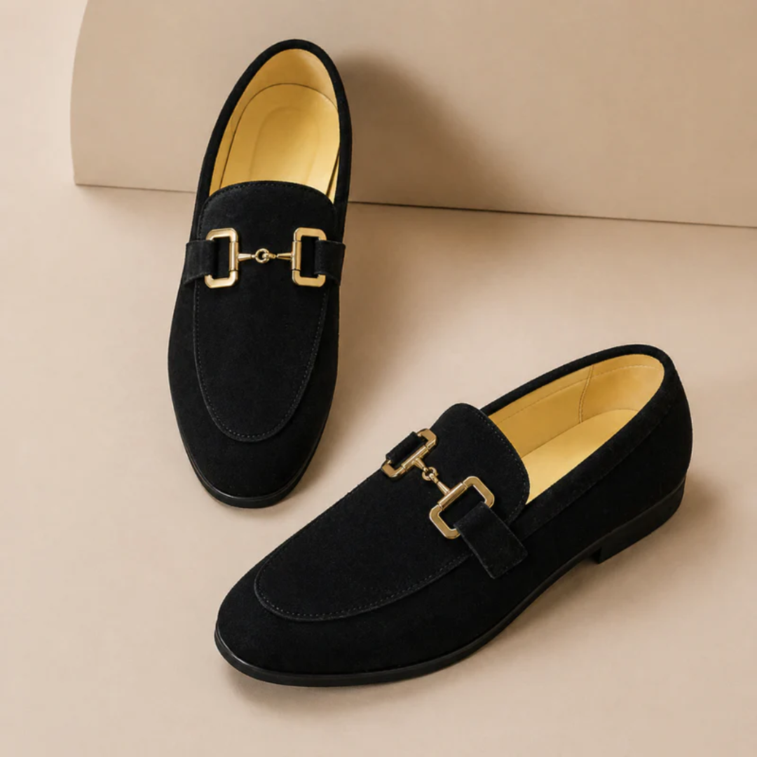 René | Herren Loafer mit Schnalle klassisch