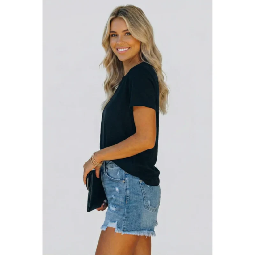 Romy | Damen Shorts Mit Fransen Für Urlaub