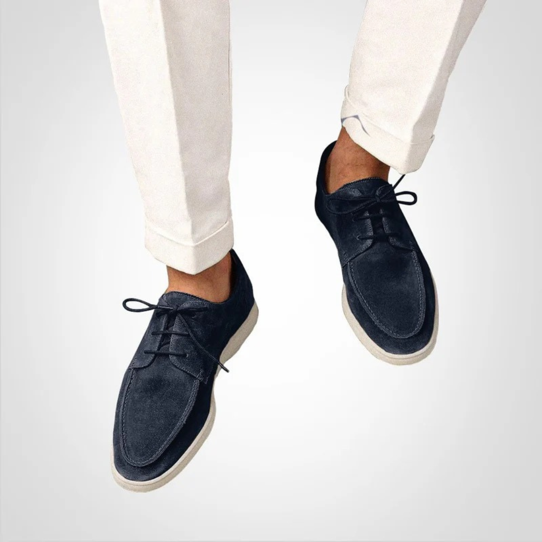 Ron | Herren Orthopädische Wildleder Loafer
