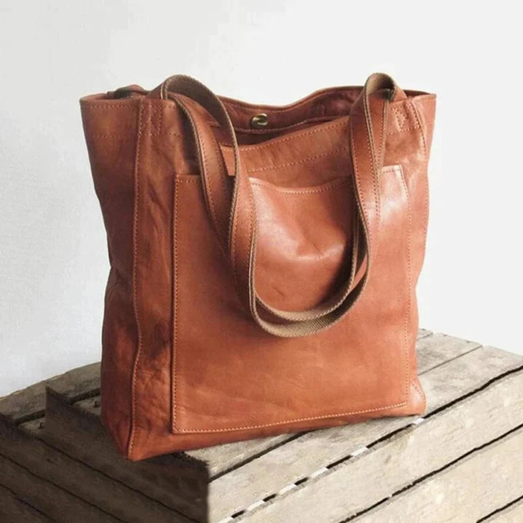 Ronja | Damen Elegante Tote Bag Aus Leder