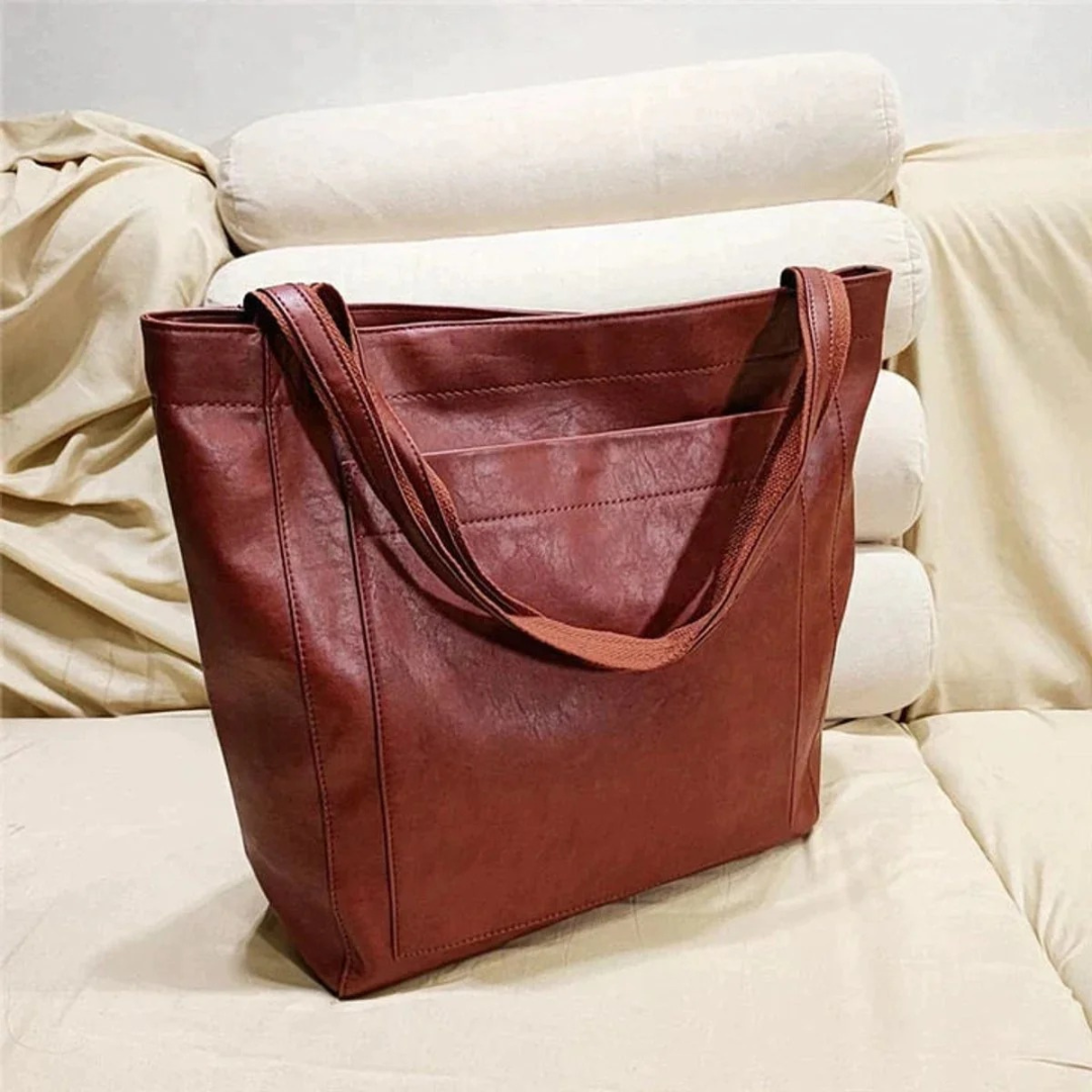 Ronja | Damen Elegante Tote Bag Aus Leder
