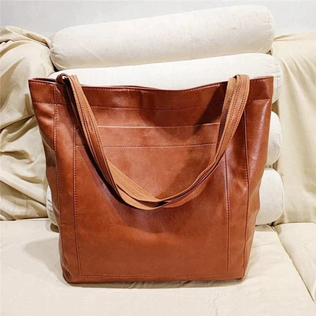 Ronja | Damen Elegante Tote Bag Aus Leder