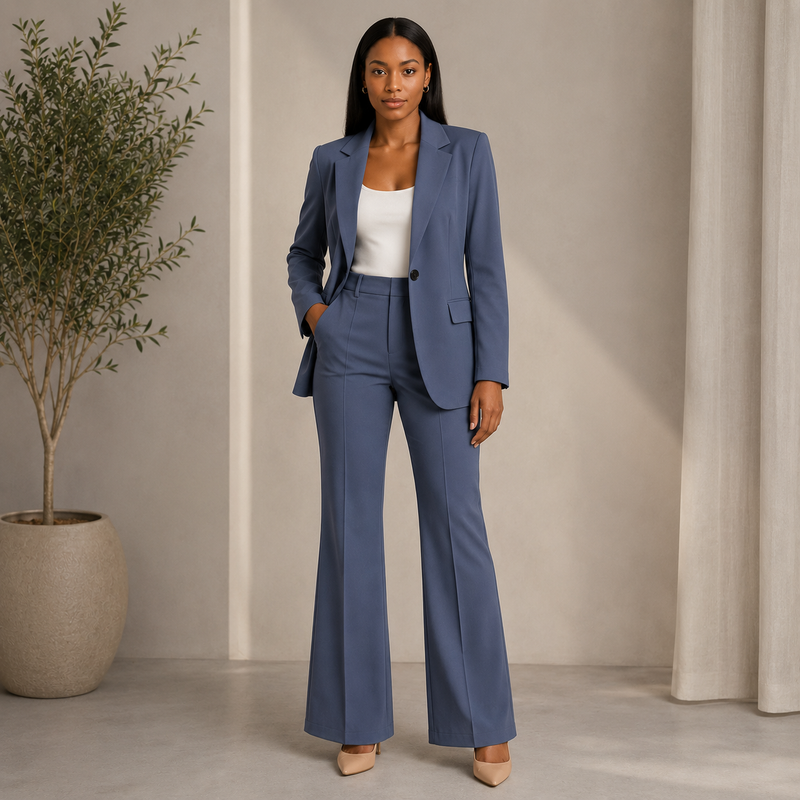 Ronja | Damen Modernes Hosenanzug Set