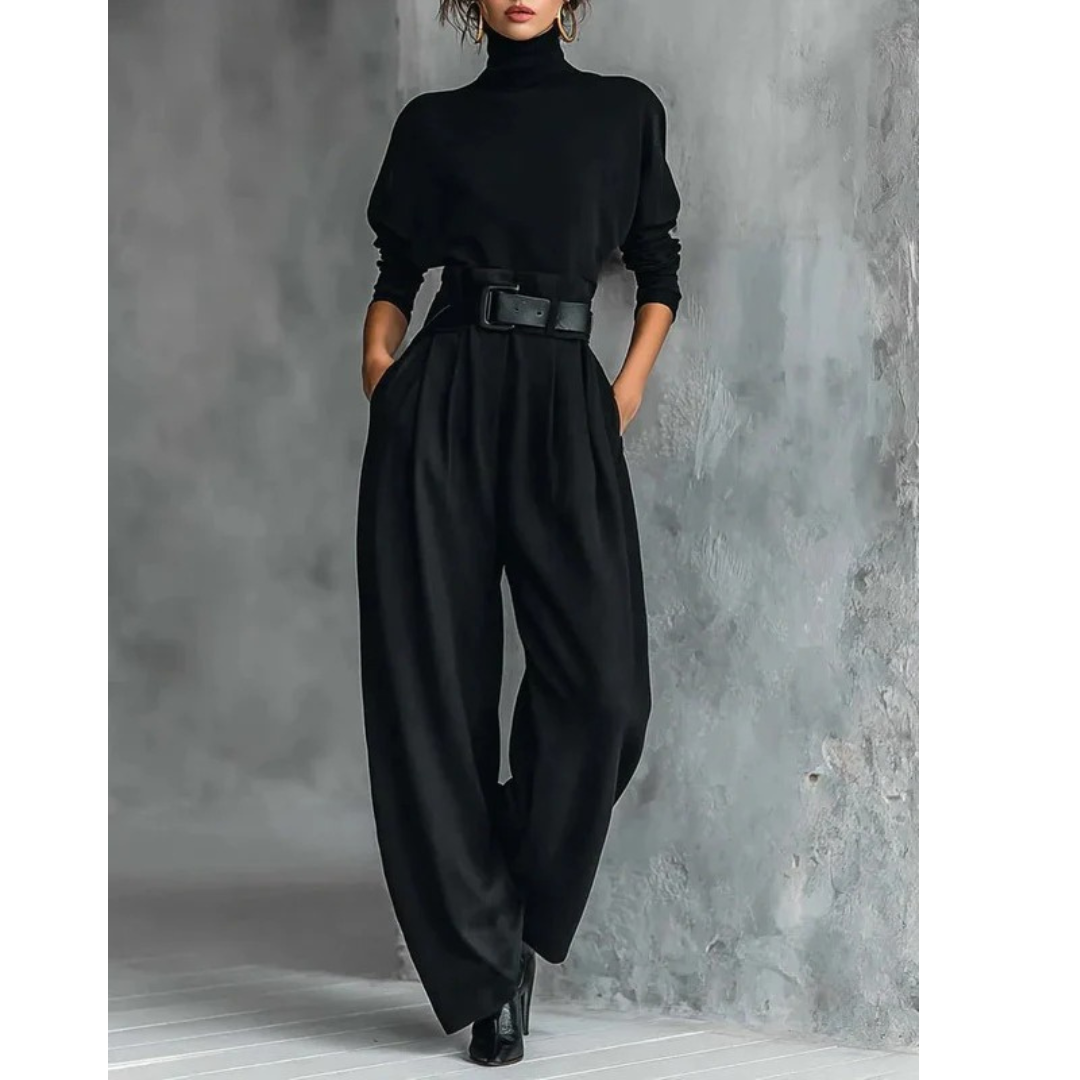 Rosalie | Damen Jumpsuit Mit Hoher Taille
