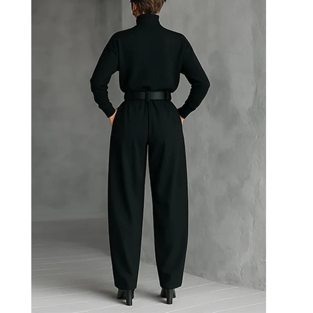 Rosalie | Damen Jumpsuit Mit Hoher Taille