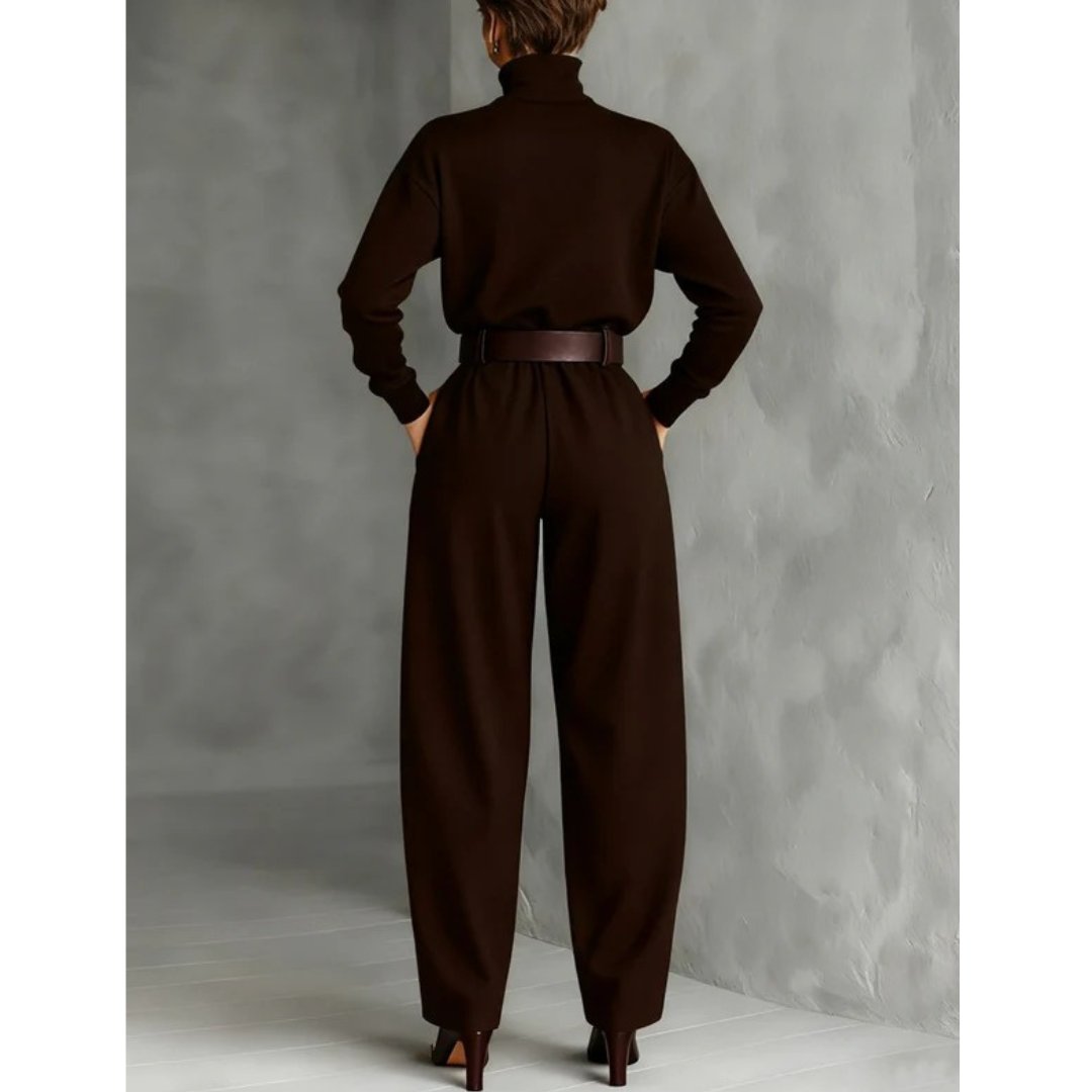 Rosalie | Damen Jumpsuit Mit Hoher Taille