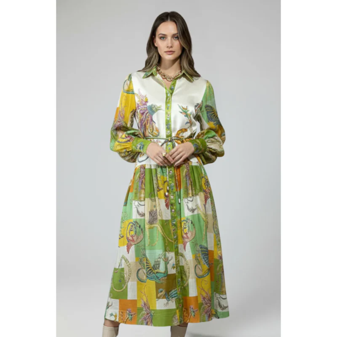 Sabina | Damen Maxikleid Sommer Urlaub Freizeit Modern