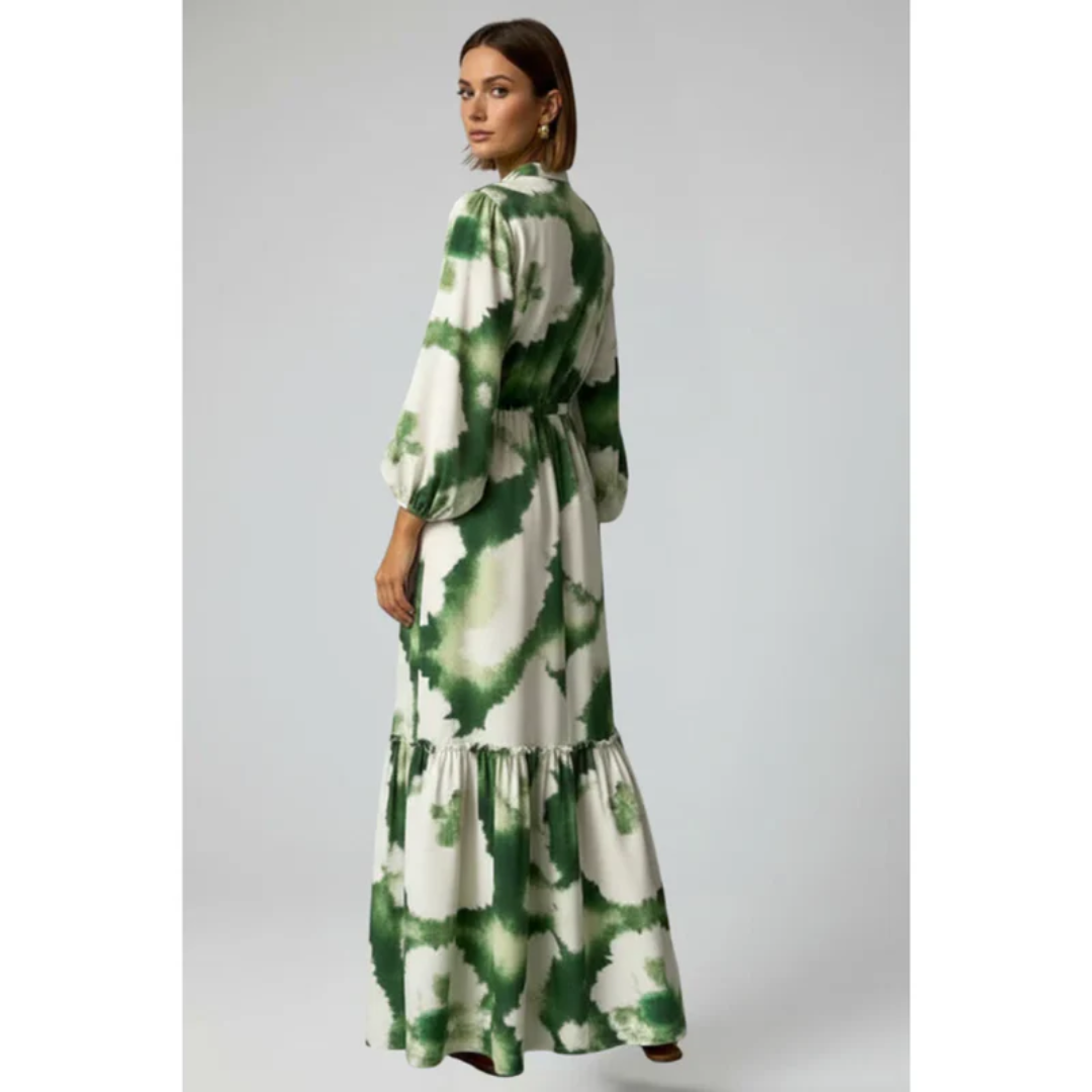 Sabina | Damen Maxikleid Sommer Urlaub Freizeit Modern