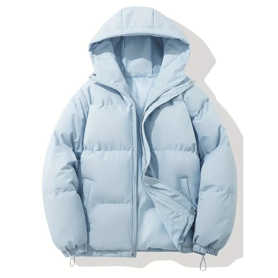 Sabine | Damen Warme Winterjacke mit Kapuze