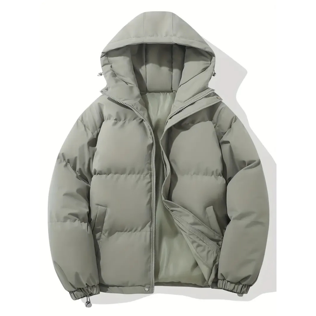Sabine | Damen Warme Winterjacke mit Kapuze