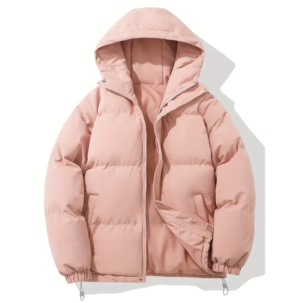 Sabine | Damen Warme Winterjacke mit Kapuze