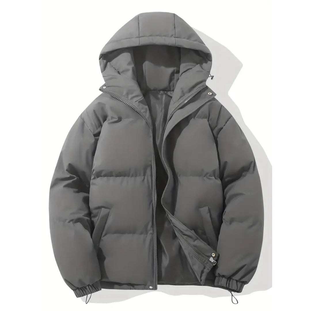 Sabine | Damen Warme Winterjacke mit Kapuze