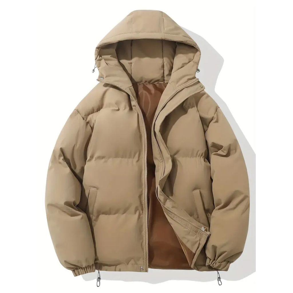 Sabine | Damen Warme Winterjacke mit Kapuze