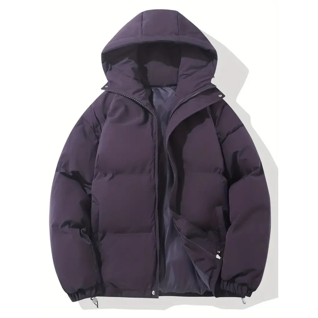 Sabine | Damen Warme Winterjacke mit Kapuze