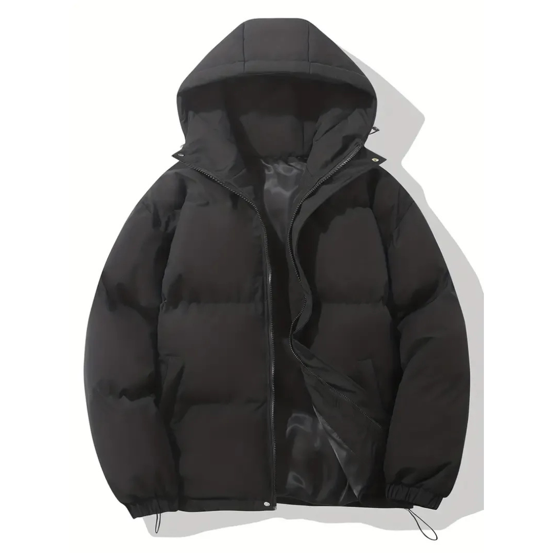 Sabine | Damen Warme Winterjacke mit Kapuze