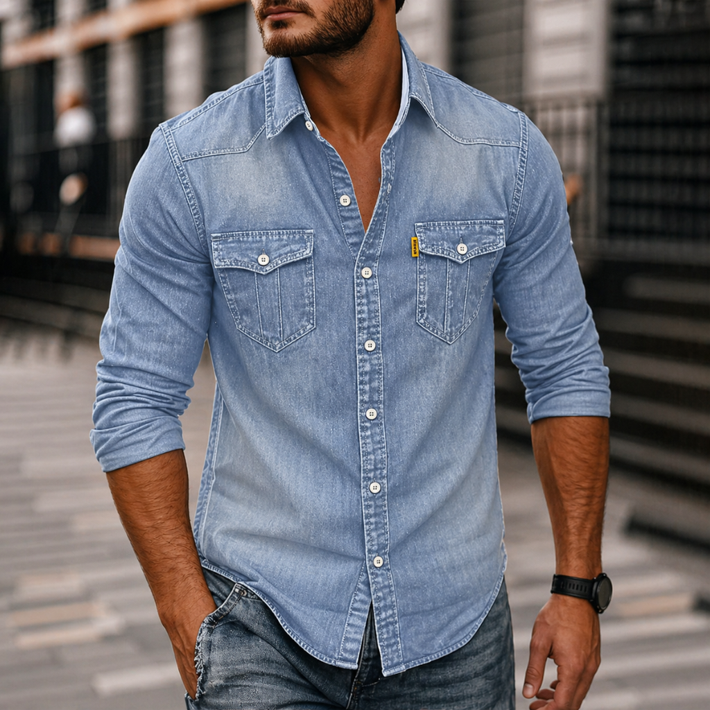 Sandro | Herren Shirt Taschen Modern Look