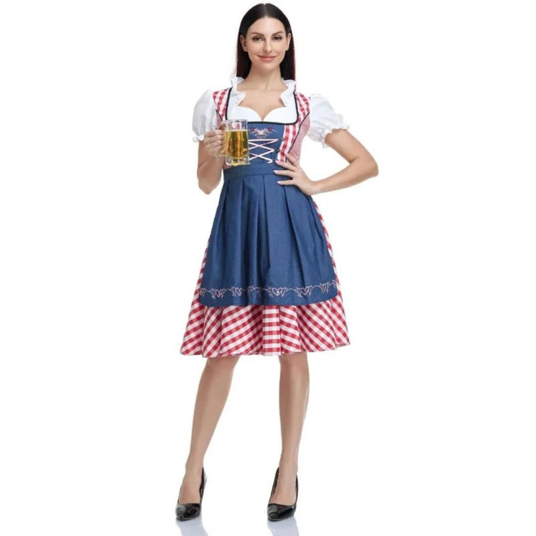 Saskia | Damen Oktoberfest Dirndl Trachtenkleid