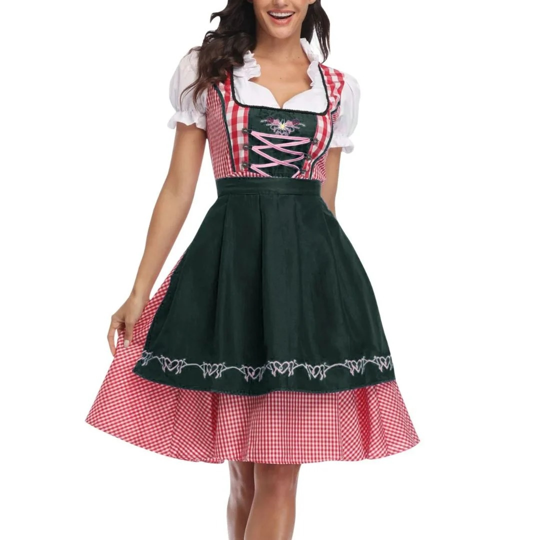 Saskia | Damen Oktoberfest Dirndl Trachtenkleid
