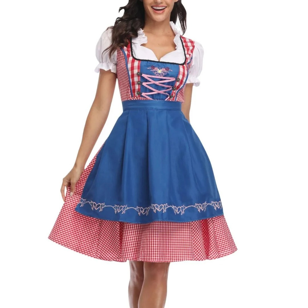 Saskia | Damen Oktoberfest Dirndl Trachtenkleid