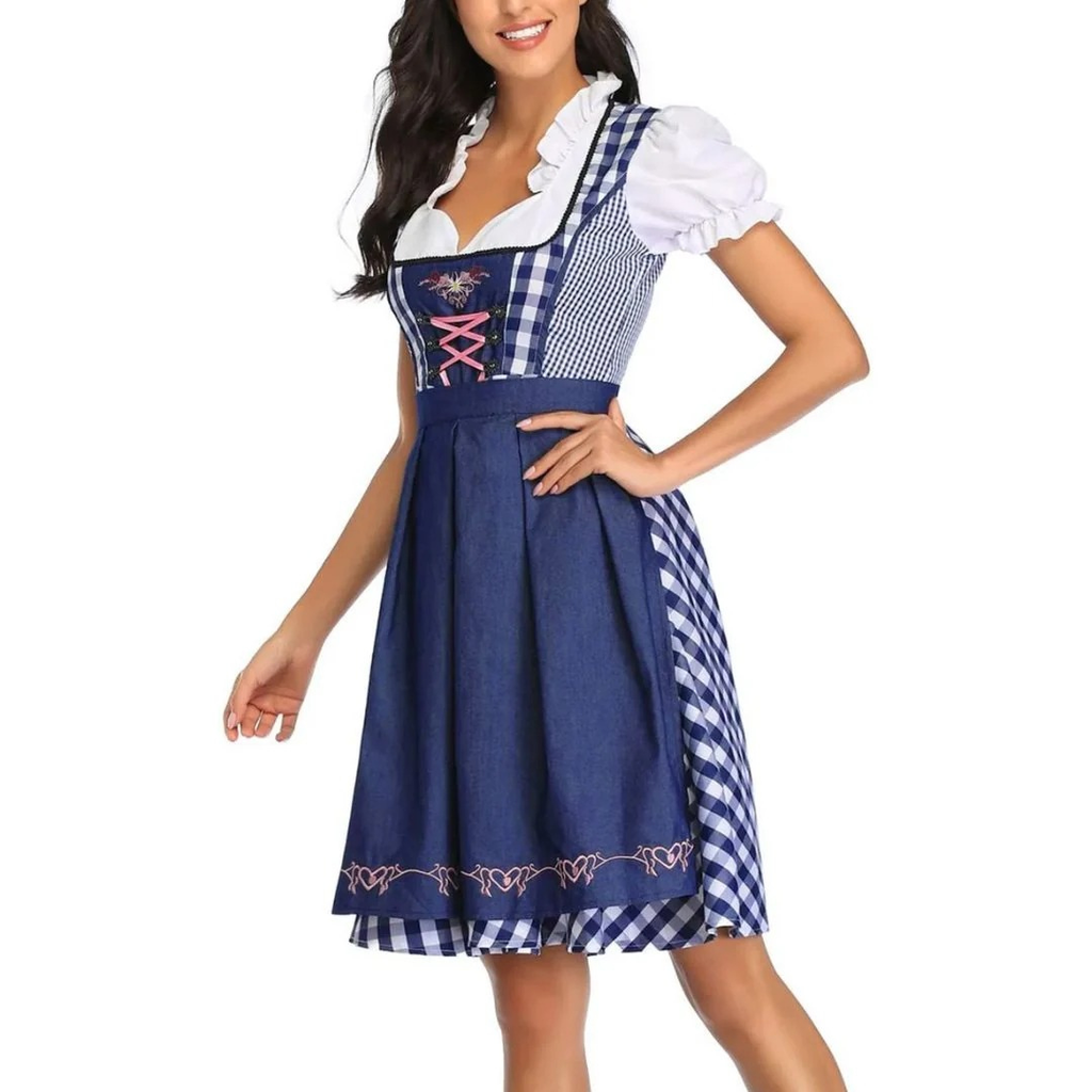 Saskia | Damen Oktoberfest Dirndl Trachtenkleid