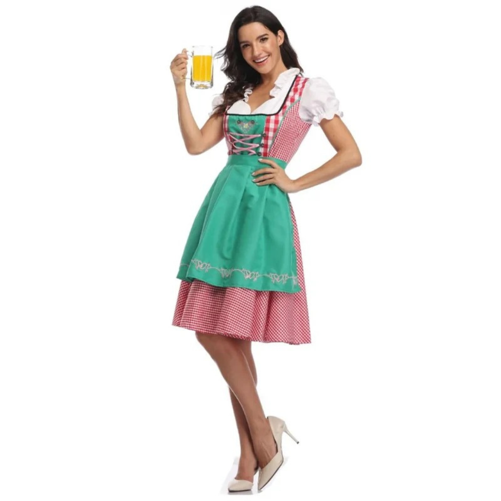 Saskia | Damen Oktoberfest Dirndl Trachtenkleid