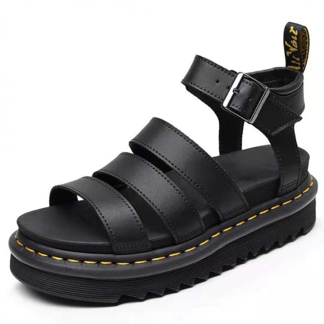 Saskia | Damen Orthopädische Plateau Sandalen