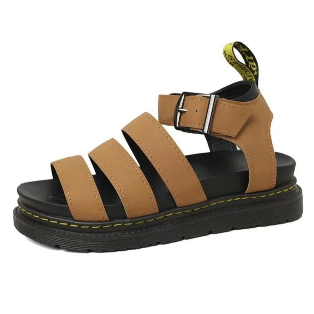 Saskia | Damen Orthopädische Plateau Sandalen